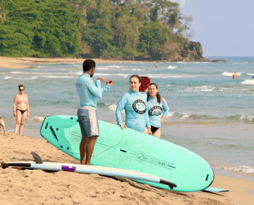 surf lesson puerto viejo