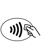 Contactless payments accepted